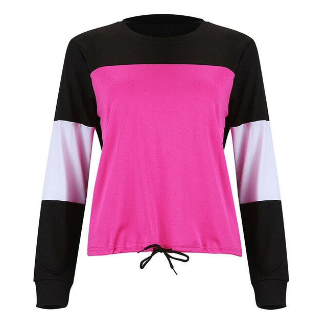Women's Sport Hoodies Sweatshirt Tops + Long Pants