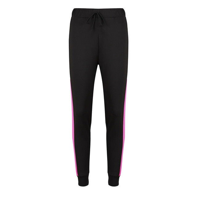 Women's Sport Hoodies Sweatshirt Tops + Long Pants