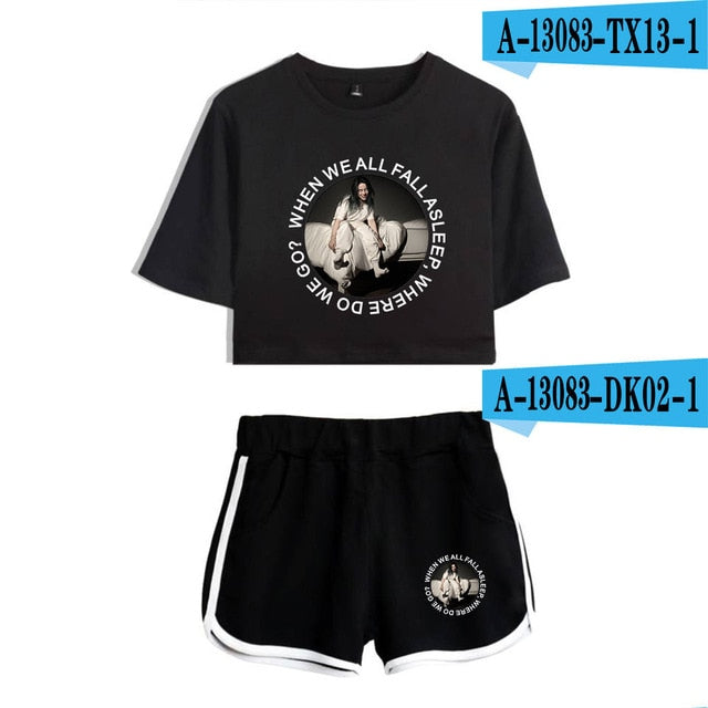 Women Billie Eilish,with Women Tracksuit Sportswear