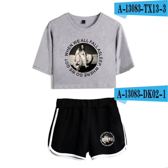 Women Billie Eilish,with Women Tracksuit Sportswear