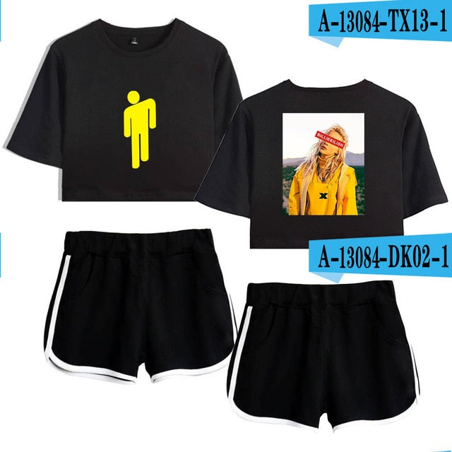 Women Billie Eilish,with Women Tracksuit Sportswear