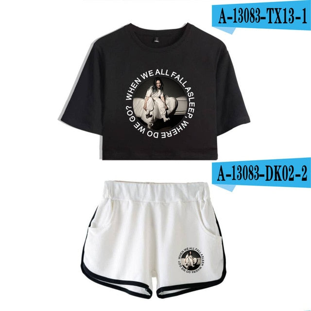 Women Billie Eilish,with Women Tracksuit Sportswear